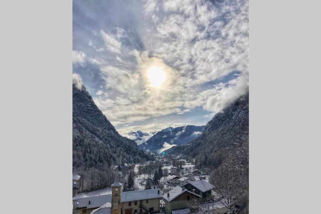 Apartmán Monolocale Rustico Di Montagna Antey-Saint-André Exteriér fotografie
